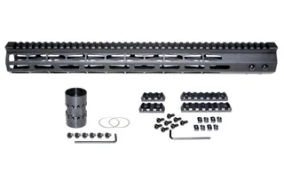 Presma AR-15 Super Light M-LOK Series Free Float Handguards 17in Black