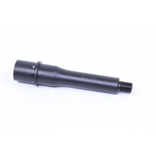 Guntec USA AR Barrel 9mm Cal Straight Profile 5.5 in 4150 Chromoly Steel 1-10 Twist 1/2x36 TPI Black Nitride
