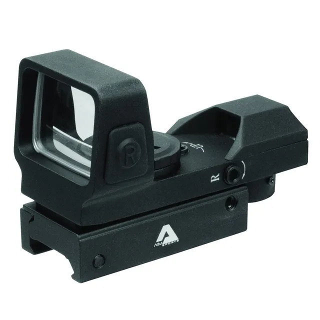 Aim Sports Full Size 1x33mm Reflex Red/Green Sight, Dual Illuminated 4 Pattern