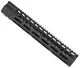 Guntec USA Ultra Lightweight Thin M-LOK Free Floating Handguard w/Monolithic Top Rail 12in Black