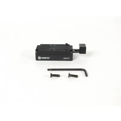 Low-Profile Sidelok Low Mount Quick Detach For Trijicon RMR Black