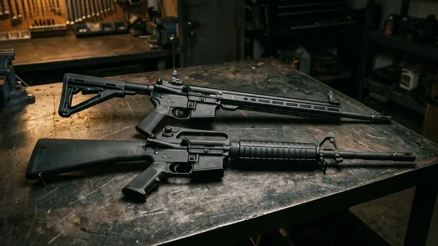 AR-15 vs M4: What's the Difference?