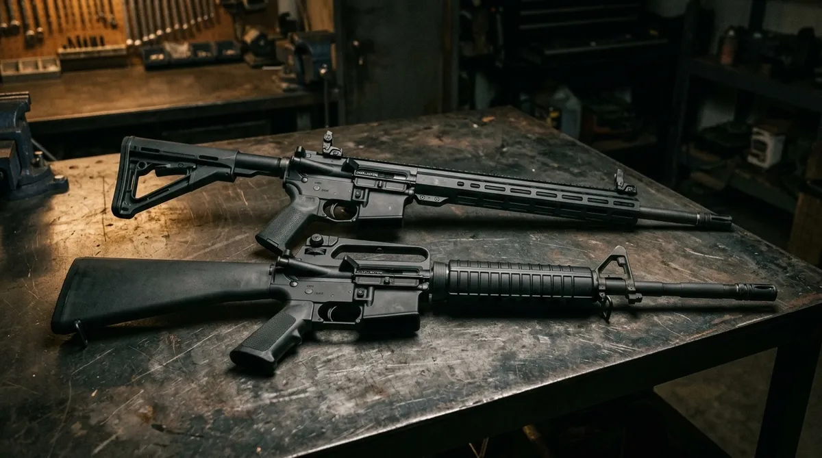 AR-15 vs M4: What's the Difference?