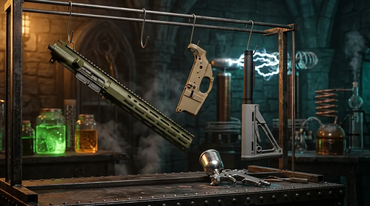 How to Cerakote or Paint an AR-15 (and Green, FDE and Gray Builds)