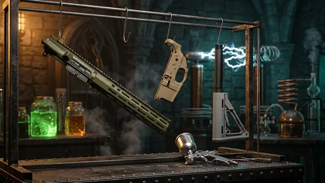 How to Cerakote or Paint an AR-15 (and Green, FDE and Gray Builds)