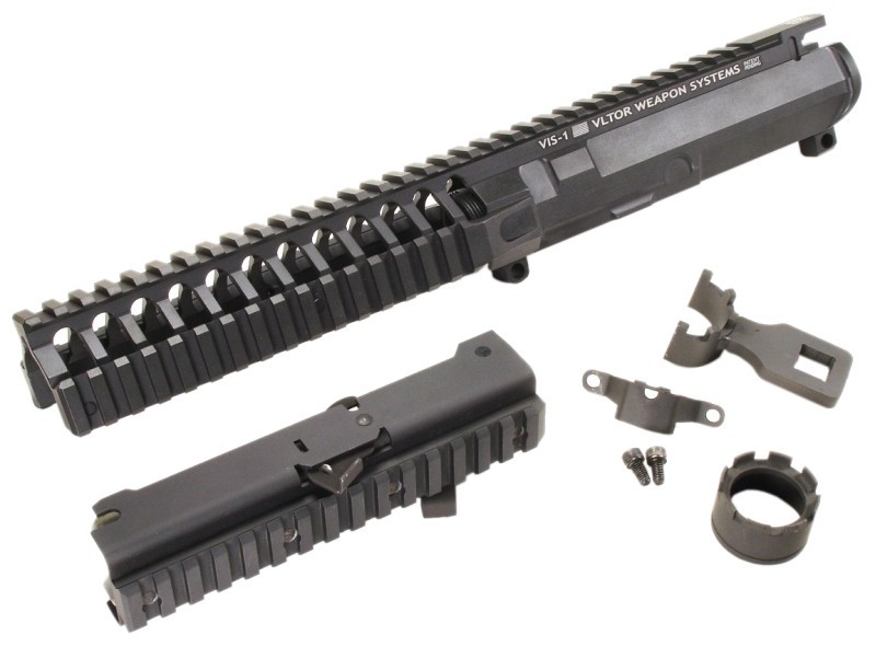 VLTOR VIS-1: Carbine Length Polylithic Upper W/ Forward Assist Black - VIS-1AK