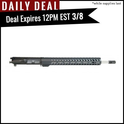 PSA 18" Rifle Length 223 Wylde 1/7 Stainless Steel 15" M-lok Upper- With Nickel Boron BCG & CH - 516446834