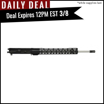 PSA 20" Rifle-Length .224 Valkyrie 1/7 Stainless Steel 15" Lightweight M-Lok Upper with BCG & CH