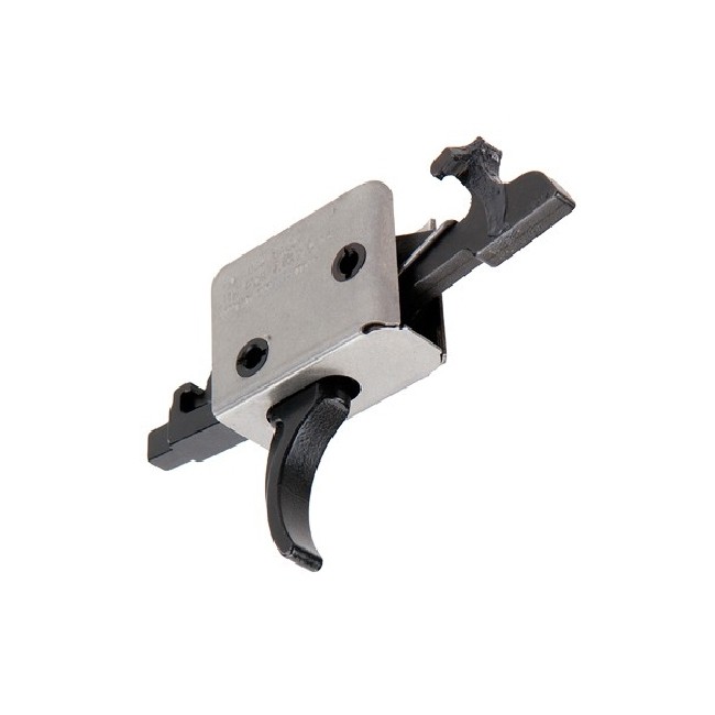 CMC Triggers AR-15 Match Grade Two-Stage Curved Trigger, Matte Black (2lb/4lb) - 93502
