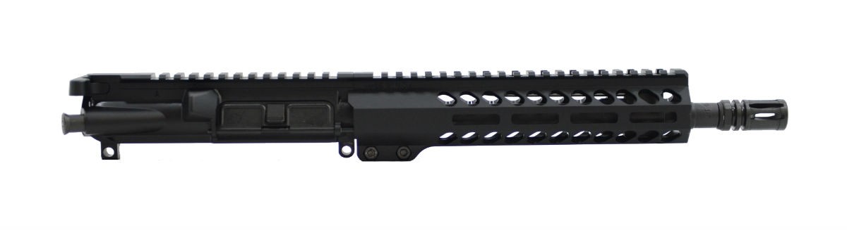 PSA 10.5" Pistol Length 300AAC Blackout 1/8 Nitride 9" M-Lock Upper - With BCG & CH - 5165447909