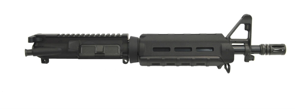 PSA 10.5" 5.56 NATO 1/7" Nitride MOE Upper - with BCG & Charging Handle - 516446192