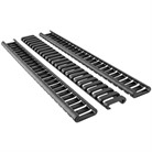25 Slot Ladder Lowpro Rail Cover Picatinny Polymer Black
