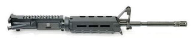 PSA 16" M4 Nitride 1:7 MOE BLK Freedom Upper With BCG & CH - 508045