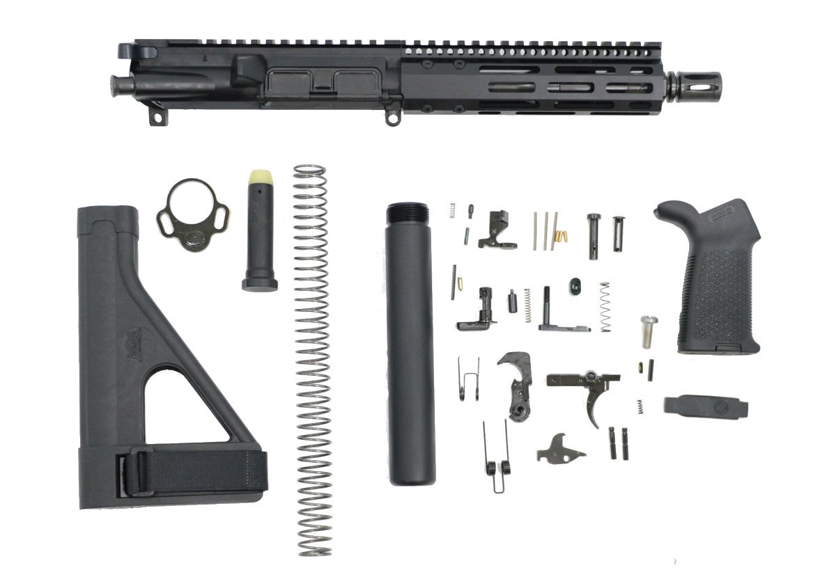 PSA 7.5" 5.56 NATO 1/7 Phosphate 7" M-Lok MOE SOB Pistol Kit - 5165447921