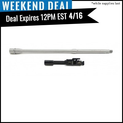 PSA 20" Rifle-Length .224 Valkyrie 1/7 Stainless Steel Barrel & BCG Combo - 5165447820