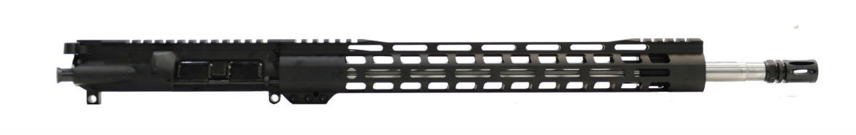 PSA 18" Rifle-Length .223 Wylde 1/7 Stainless Steel 15" Lightweight M-lok Upper - With Nickel Boron BCG & CH - 5165448356