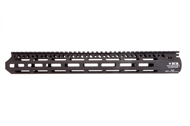 BCM Gunfighter AR-15 MCMR .223/5.56mm Rail (M-LOK compatible mounting slots) - 15"
