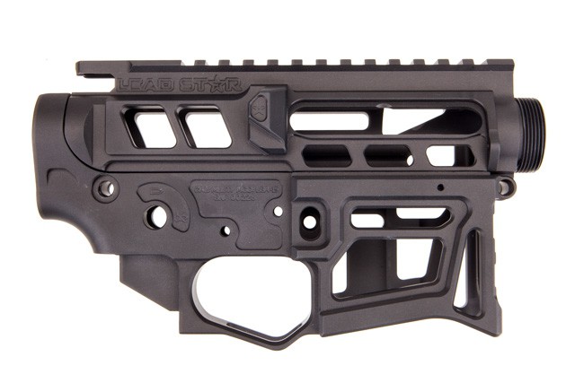 Lead Star Arms LSA-15 - Skeletonized AR-15 Receiver Set - Black