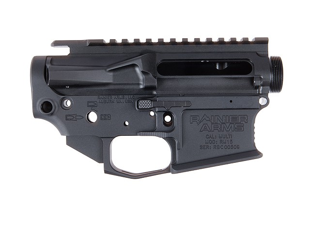 Rainier Arms AR-15 UltraMatch Billet Upper & Ambi Lower Combo Set - MOD 3