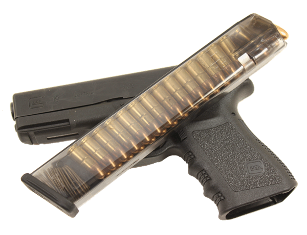Elite Tactical Systems Group Glock 18 - 9mm 31 round magazines