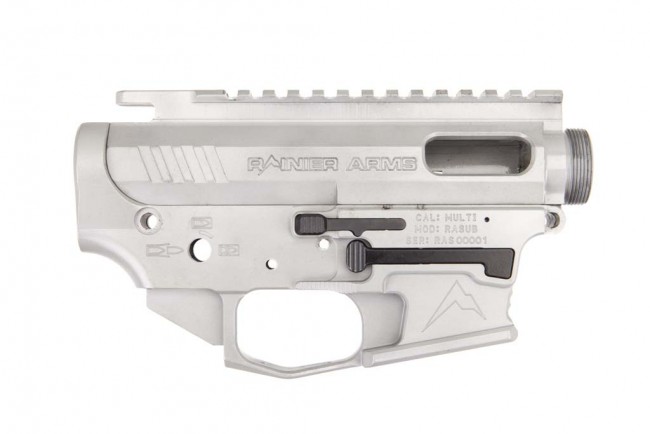 Rainier Arms 9MM Ambi Billet Receiver Set - Black (Pre-Order)
