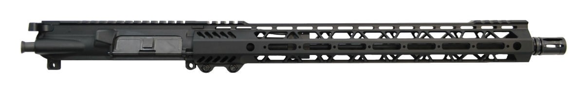PSA 16" Pistol-Length 300AAC Blackout 1/8 Nitride 15" Lightweight M-Lok Upper - With BCG & CH - 5165448932