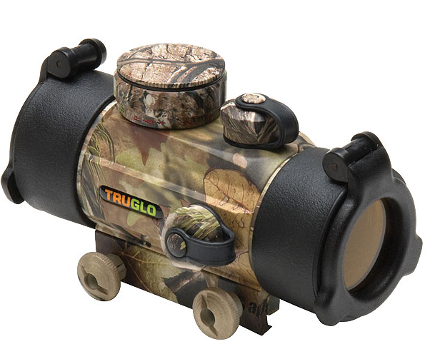 TruGlo Red Dot Sight 30mm Tube 1x 5 MOA Dot with Integral Weaver-Style Base
