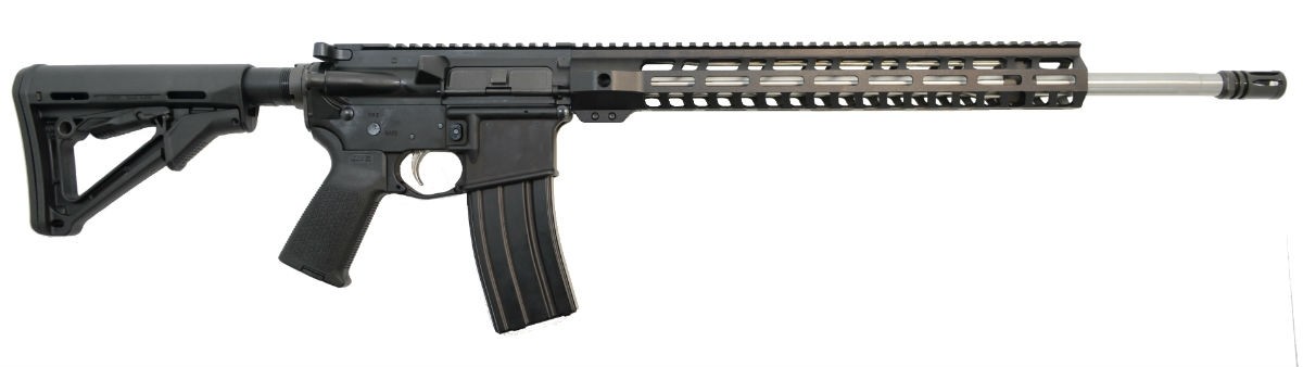 PSA 20" Rifle-Length .224 Valkyrie 1/7 Stainless Steel Lightweight M-Lok MOE CTR 2 Stage Rifle - 5165448568
