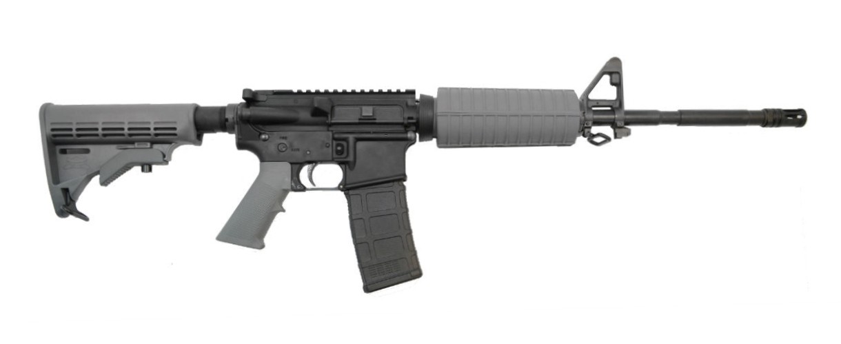 PSA 16" Carbine-Length M4 5.56 NATO 1/7 Nitride Classic Gray Freedom Rifle - 5165447991