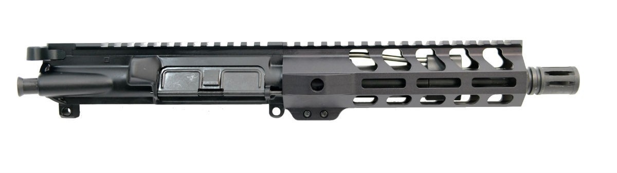PSA 8.5" Pistol Length 300AAC Blackout 1:7 Nitride 7" Lightweight M-Lok Upper With BCG & CH - 5165449777
