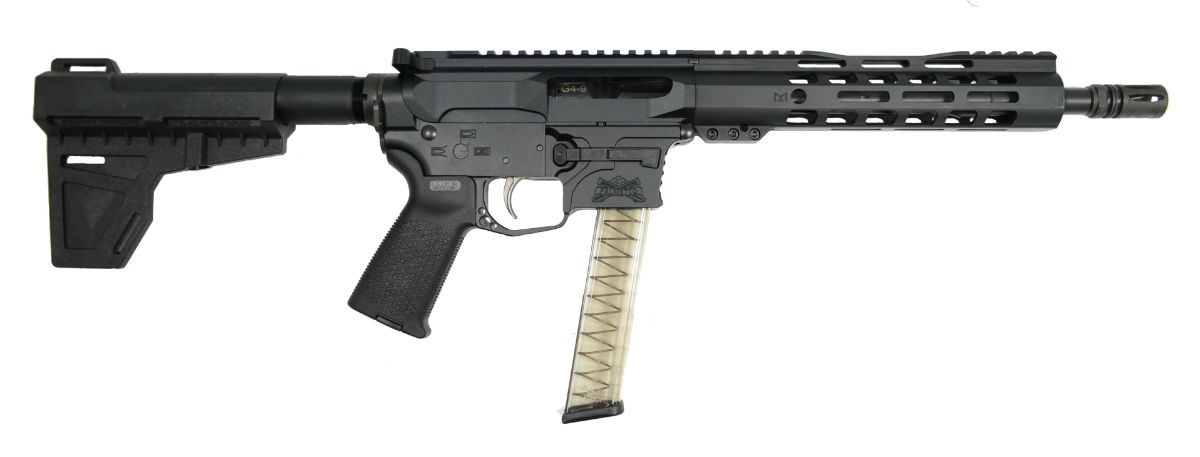 PSA Gen4 10.5" 9mm 1/10 Lightweight M-Lok MOE EPT Shockwave Pistol - 5165450152