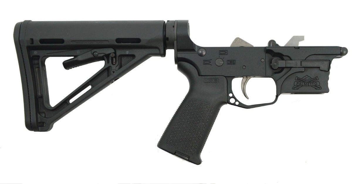 PSA 9mm Billet Complete Glock© Style MOE EPT Lower Receiver, Black