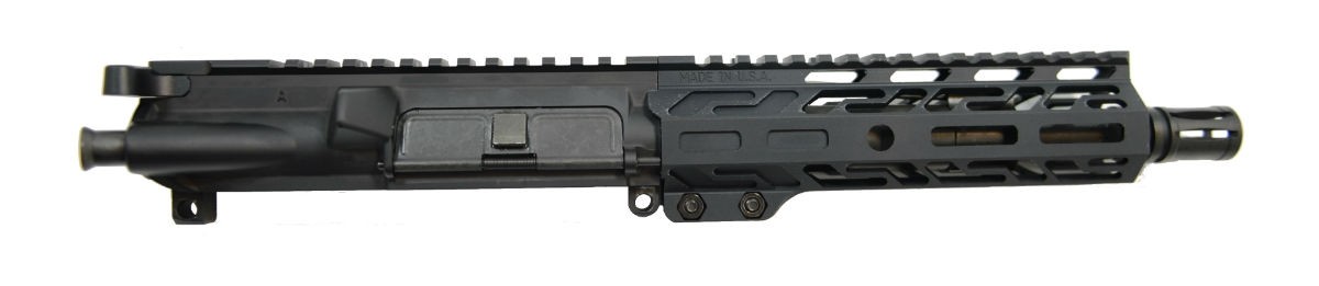 PSA 7.5" Pistol-length 300AAC Blackout 1/8 Phosphate 7" Lightweight M-Lok Upper With BCG & CH - 5165449636