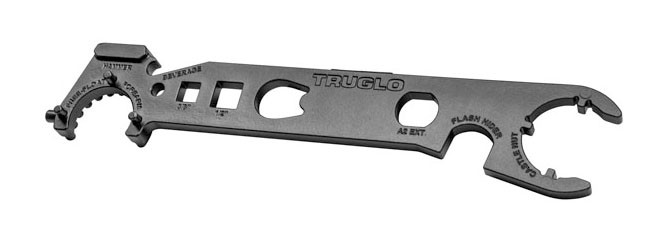 TruGlo AR-15 Armorer's Wrench/Multi-Tool, Black Steel - TG973B