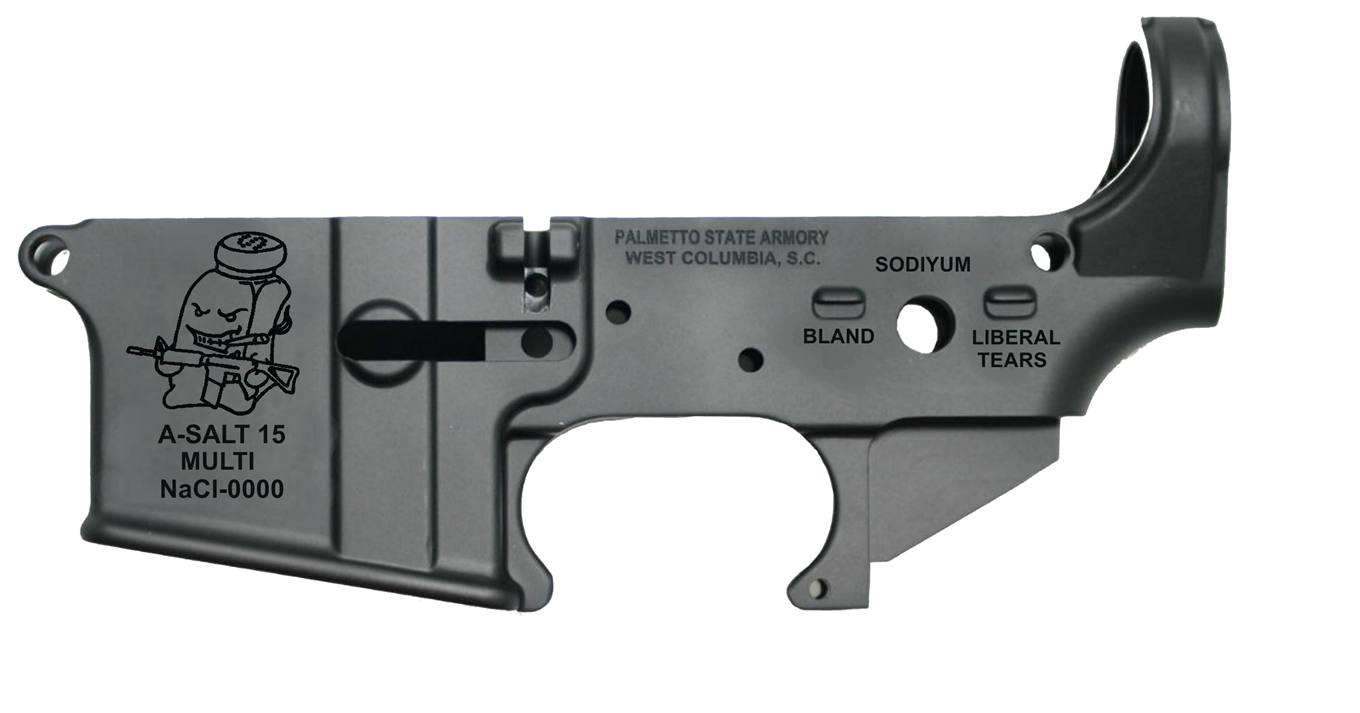 PSA AR-15 "A-SALT" Stripped Lower Receiver *Preorder Item (4-6 Weeks Delivery)