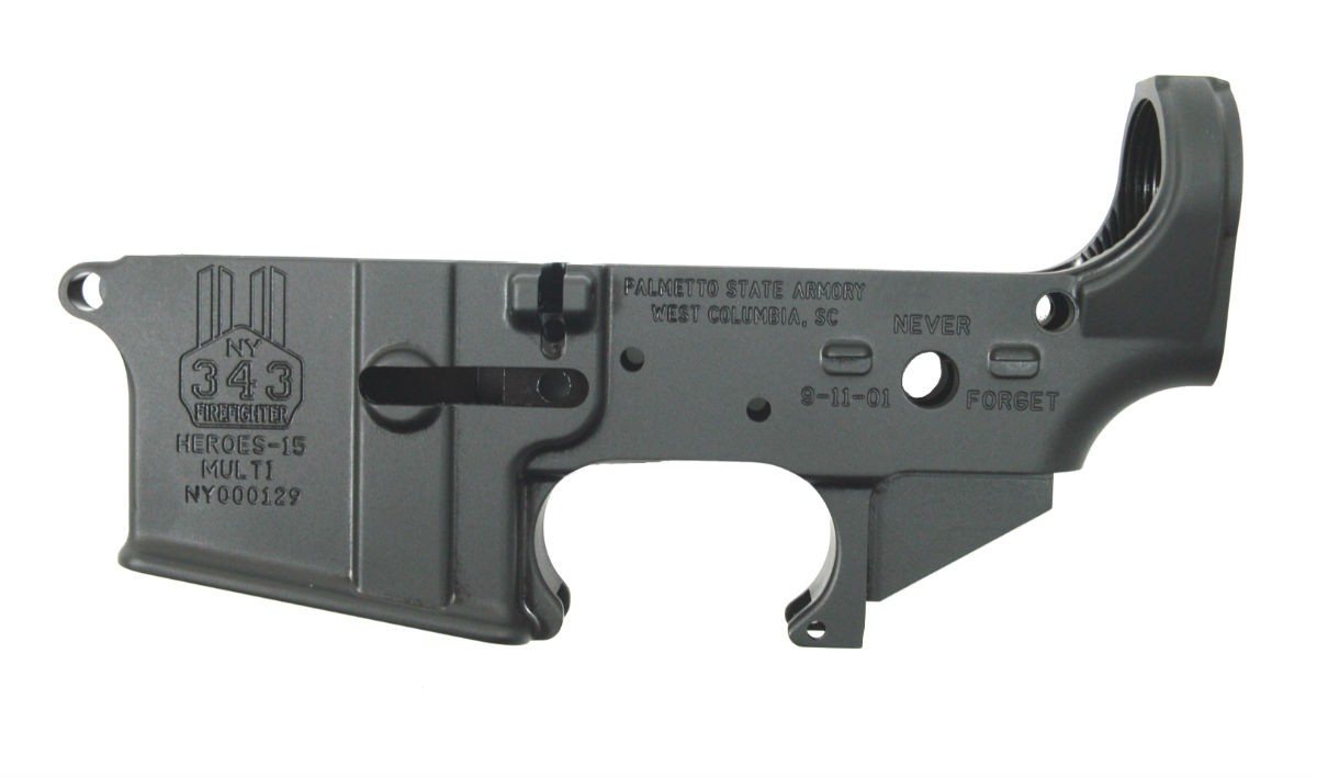 PSA AR-15 "HEROES-15" Stripped Lower Receiver