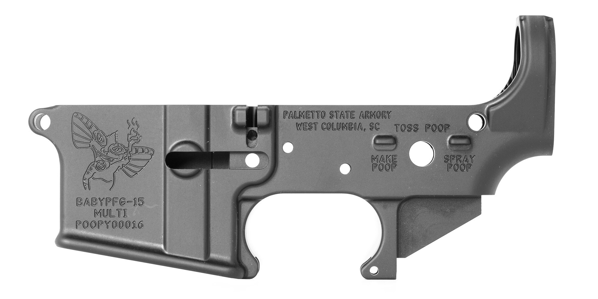 PSA AR-15 "BABYPFG-15" Stripped Lower Receiver
