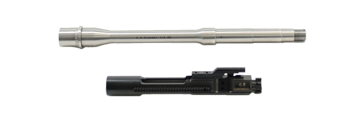 PSA 12" Carbine-Length 6.5 Grendel 1/8 Stainless Steel Barrel & BCG Combo - 5165449145