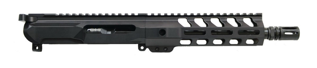 PSA Gen4 8" 9mm 1/10 Nitride 7" Lightweight M-Lok Upper - With BCG & CH