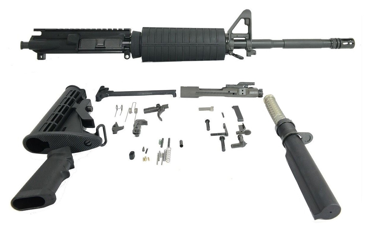 BLEM PSA 16" M4 Carbine Length 5.56 NATO 1:7 Nitride Freedom Rifle Kit - 507617B