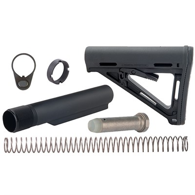 AR-15 MOE Mil-Spec Collapsible Stock Assembly Black