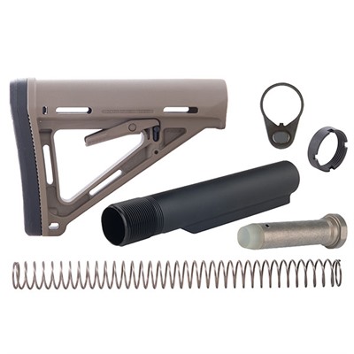 AR-15 MOE Mil-Spec Collapsible Stock Assembly FDE