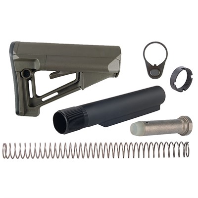AR-15 Str Stock Assy Collapsible Mil-Spec ODG