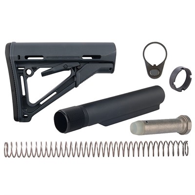 AR-15 CTR Mil-Spec Collapsible Stock Assembly Gray