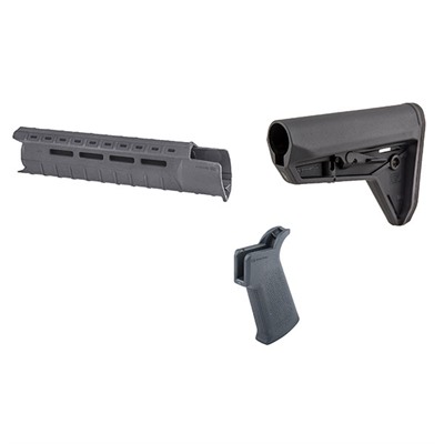 MOE Sl Furniture Set M-LOK Mid-Length For AR-15 Gray