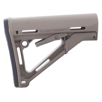 CTR Collapsible Mil-Spec Carbine Stock For AR-15 FDE