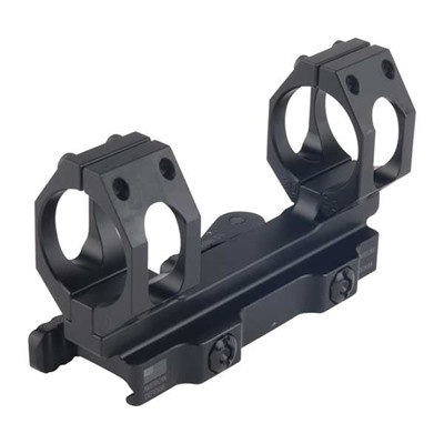 Recon-S No Offset Scope Mount - 30mm 0 MOA Scope Mount, Black