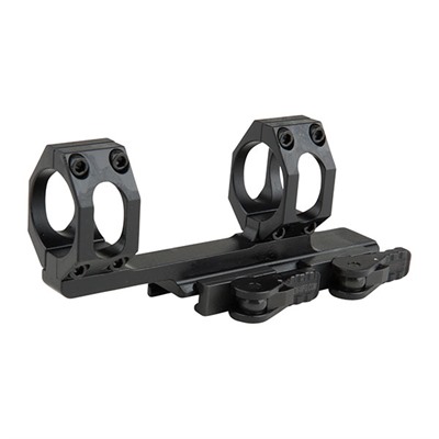 Recon Quick Detach Scope Mounts - 30mm 0 MOA 2" Cantilever Mount, Black