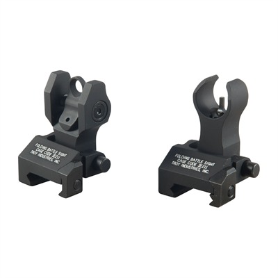 AR-15 Flip-Up Hk-Style Front Sight Set Black