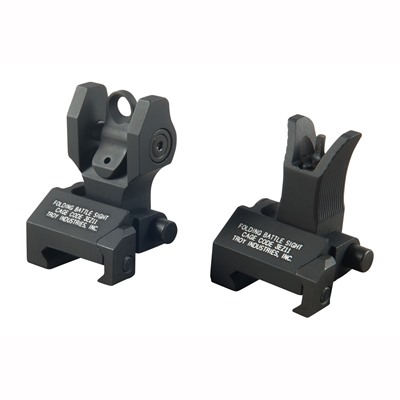 AR-15 Flip-Up Sight Set Black